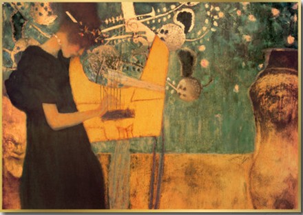 The Music - Gustav Klimt Paintings